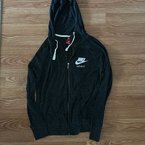 Nike hooded zip up jacket.